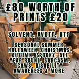 MEGA PRINT DEAL £80 worth for £20