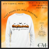 Spooky season DTF transfer