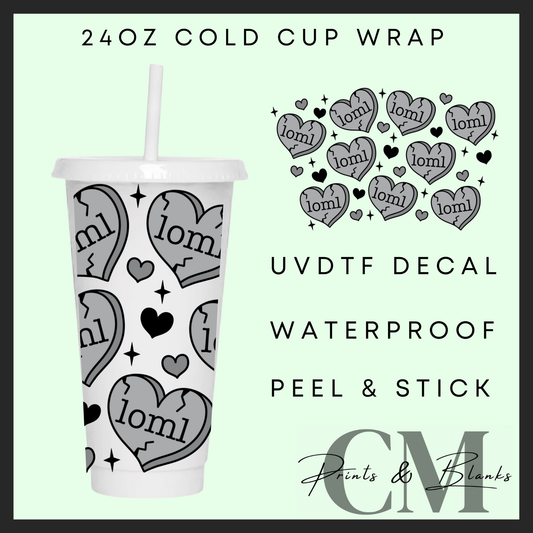 Loml 24oz Uvdtf wrap
