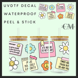 Sticky note reminders 16oz uvdtf wrap