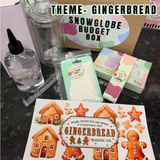 SNOWGLOBE BUDGET BOX- make your own snowglobe tumbler kit