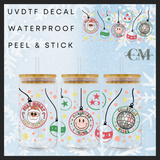 Stay merry and bright 16oz uvdtf wrap