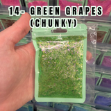 Chunky & fine glitter (1oz bags)