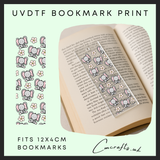 Elephant bookmark uvdtf wrap