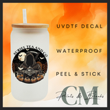 Vintage style Halloween Uvdtf single transfers (4” / 10cm)