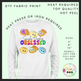 Squishy dumpling obsessed DTF transfer