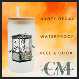 Vintage style Halloween Uvdtf single transfers (4” / 10cm)