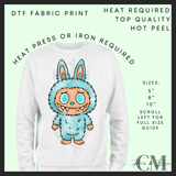 Monsters DTF transfers