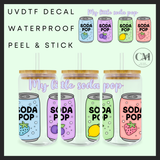 K-stars soda pop 16oz uvdtf wrap
