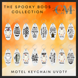The spooky boos collection motel keychain Uvdtf