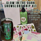 Glow in the dark snowglobe drip kit (full kit)