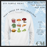 Jelly Teddy classics DTF transfer