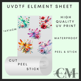Fireflies Uvdtf element sheet