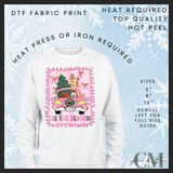 Tis the season car DTF transfer