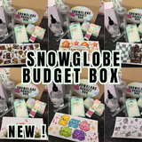 SNOWGLOBE BUDGET BOX- make your own snowglobe tumbler kit