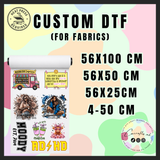 Custom DTF for fabric